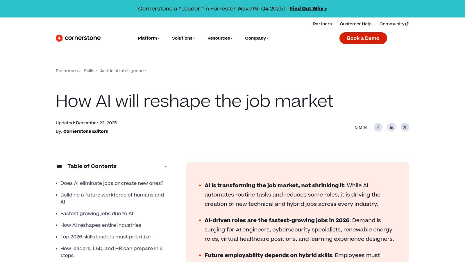 How AI Will Reshape the Job Market – Workforce.blog