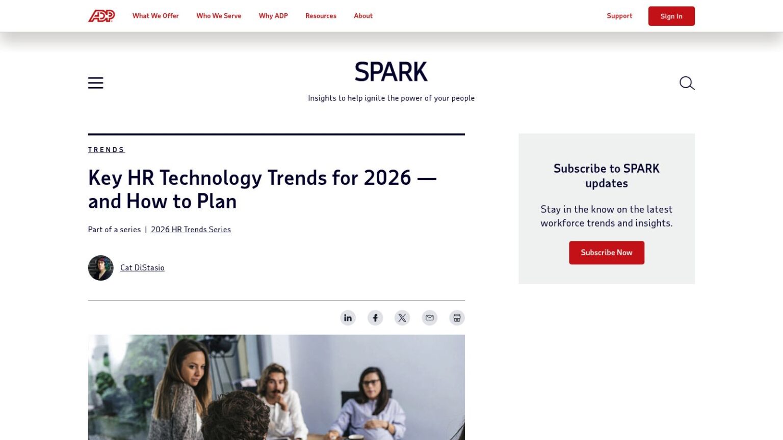 Key HR Technology Trends for 2026 — and How to Plan – Workforce.blog